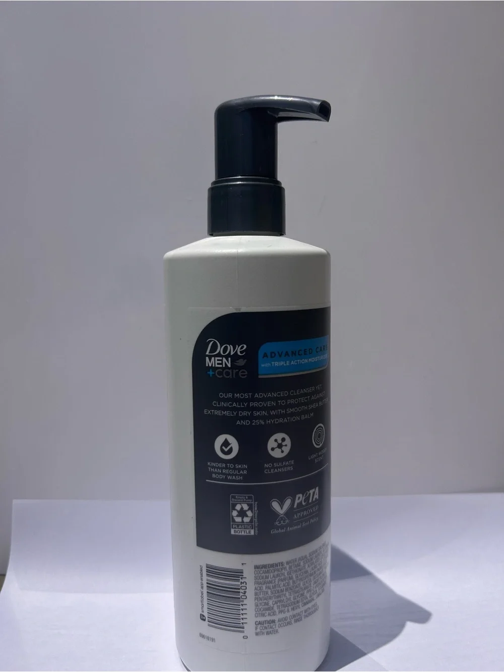 Dove Men+Care Dry Repair Face & Body Cleanser - White/Gray